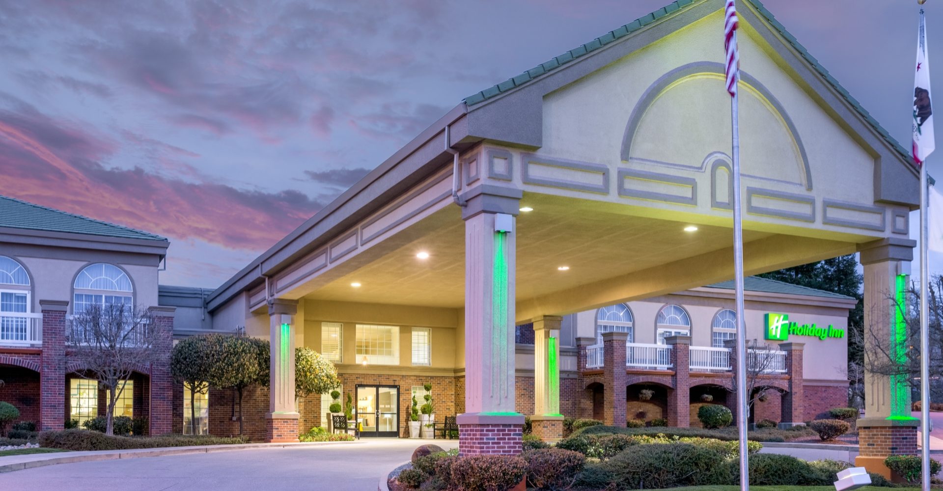 hotel exterior entrance